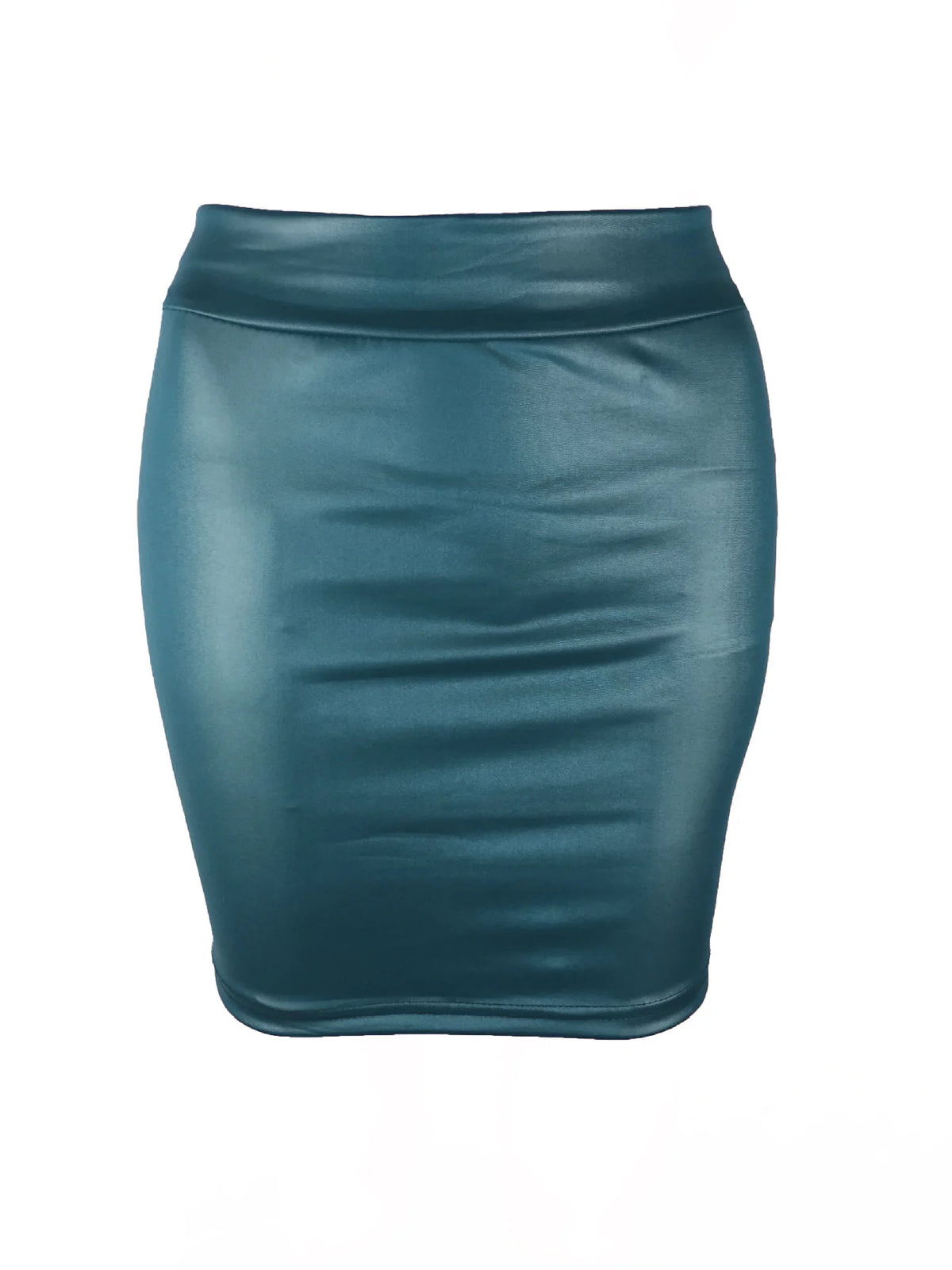 Minissaia de mulher de cintura subida e corte justo – estilo vintage